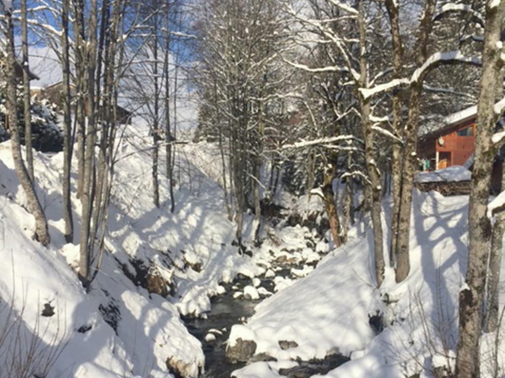 Magnificent Chalet On The Mountain Slopes Ле-Гет Екстериор снимка